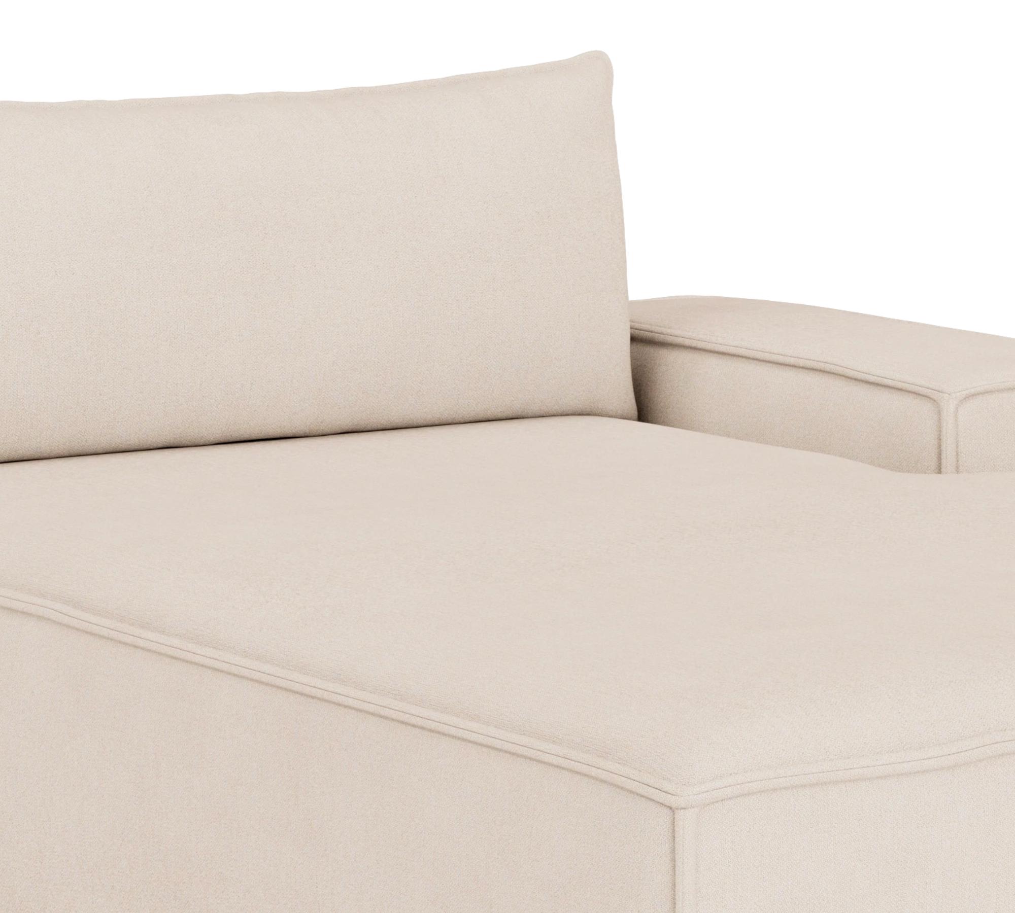 Daphne 1-Sitzer Récamiere Rechts Mark Sand 4