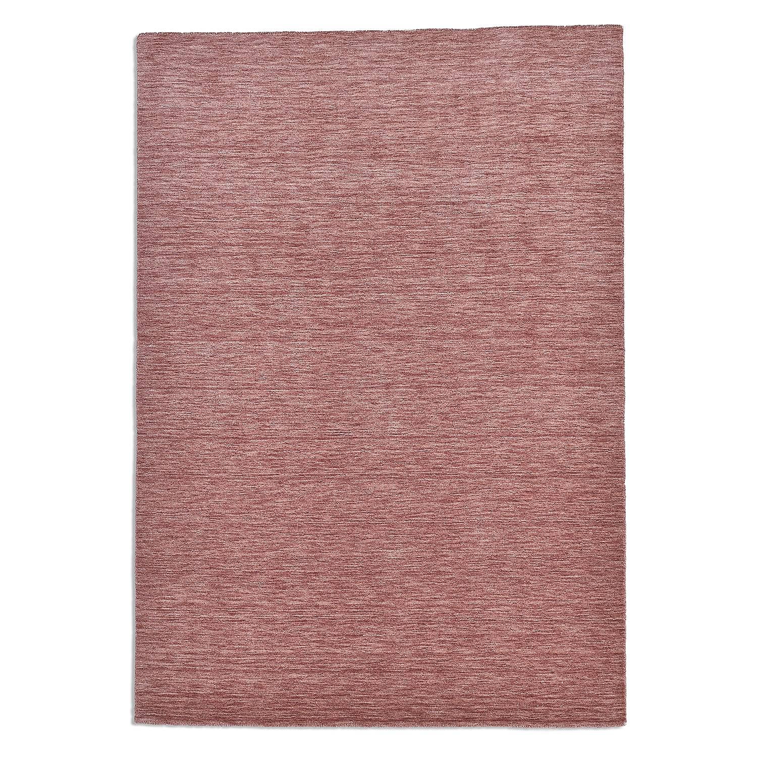 Holi Uni Rug Wool Reddish-pink 90 x 160 cm 1