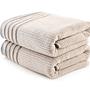 Mayra Bath Towels Cotton Light Brown 0