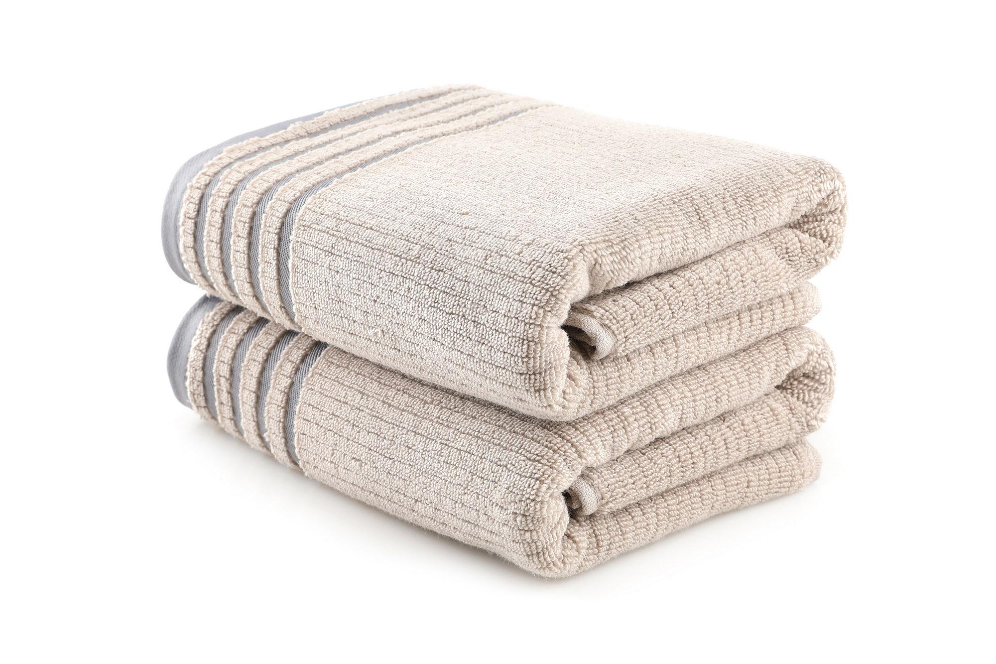 Mayra Bath Towels Cotton Light Brown 0