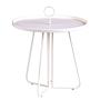 Beistelltisch PORTER mit Griff Metall Creme 0