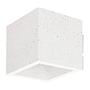 LED wall light Block I Ceramic White 0