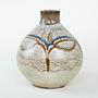 Ceramic vase Multi-colored 1960s 1