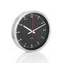Era Wanduhr Glas Edelstahl Matt Ø 40cm Schwarz 63214 0