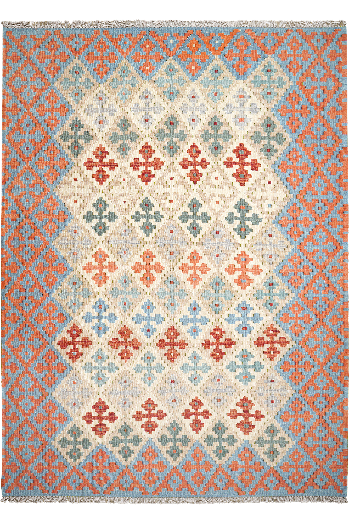 Kelim Gashgai Wolle Mehrfarbig 0