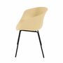 2x Vedene Gartenstuhl Stahl Kunststoff Beige 2
