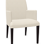 Anna Armchair Leather Beechwood White 0