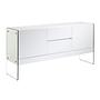 Sideboard Glas Weiß 0
