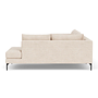 Noa Sofa Chaise Lounge Right Vega Cream 2
