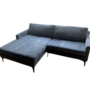 Astha Sofa 2-Sitzer Récamiere Rechts Sorento Steel Blue 0