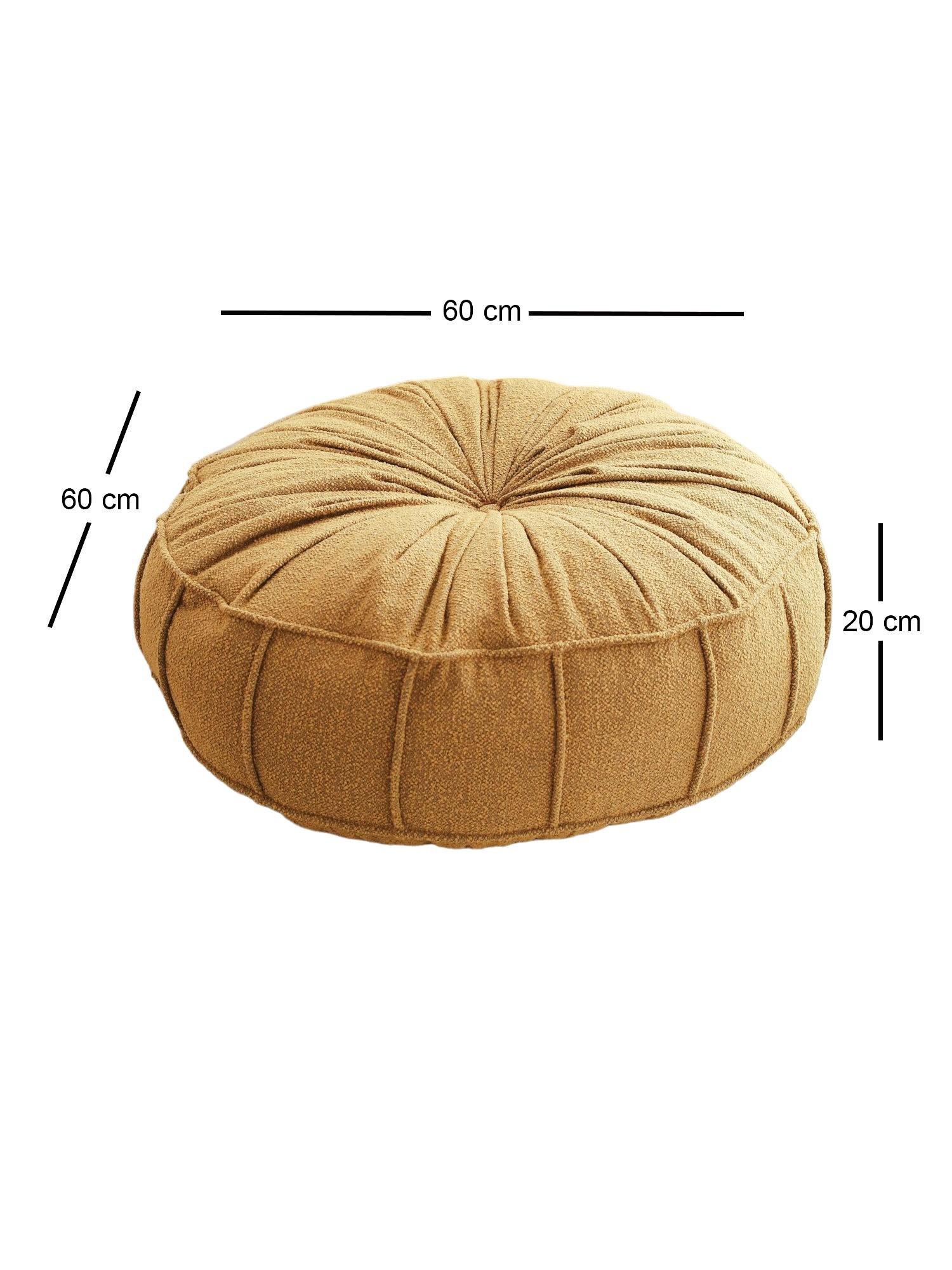 Vintage seat cushion Teddy Yellow 5