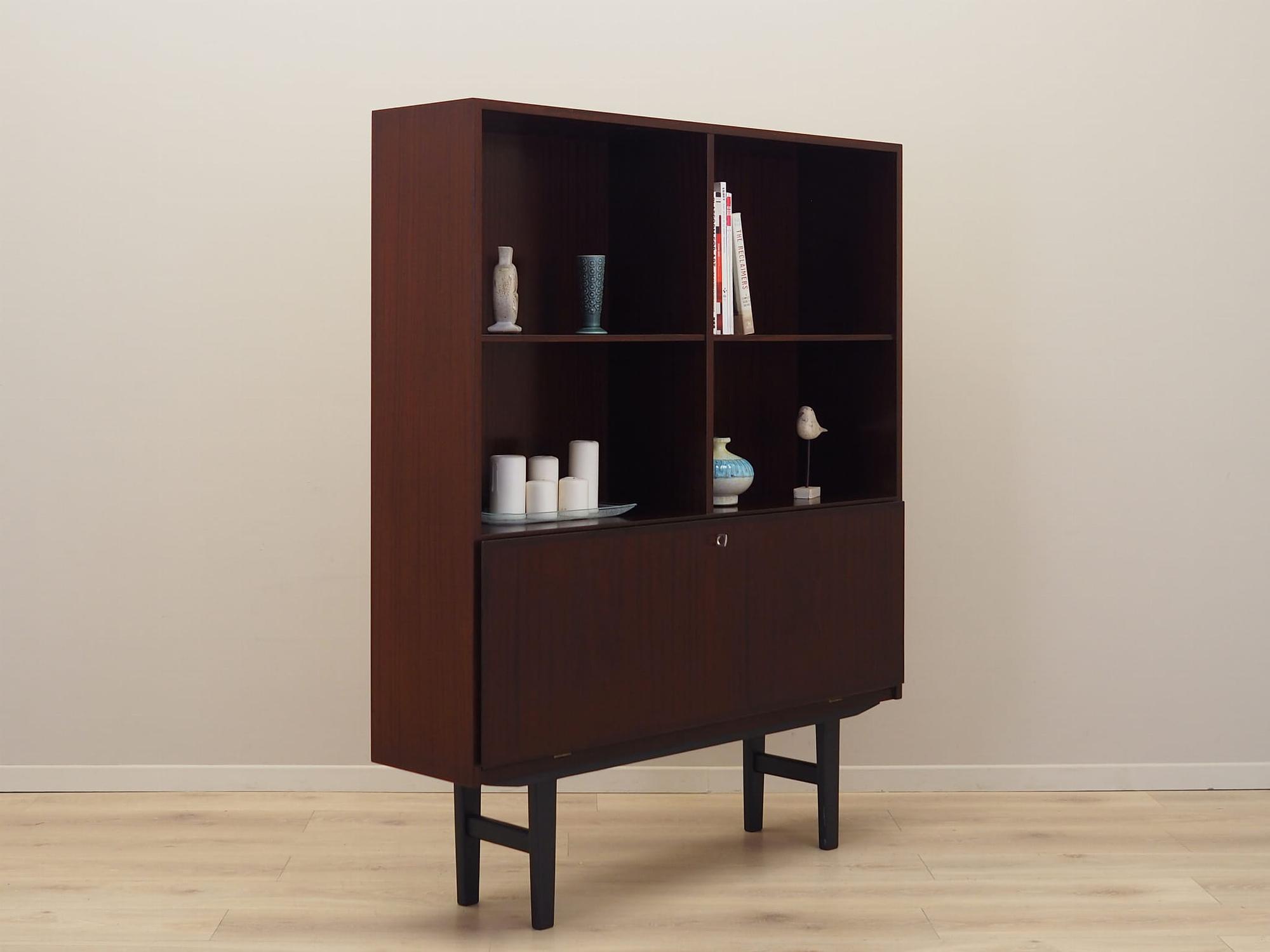 Mahogany Bücherregal 1970 Jahre 4