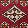 Gashgai Kilim Teppich Rot 322x137cm Wolle Traditionell 2