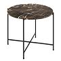 Side Table Carwile Marble Brown 52 cm 0