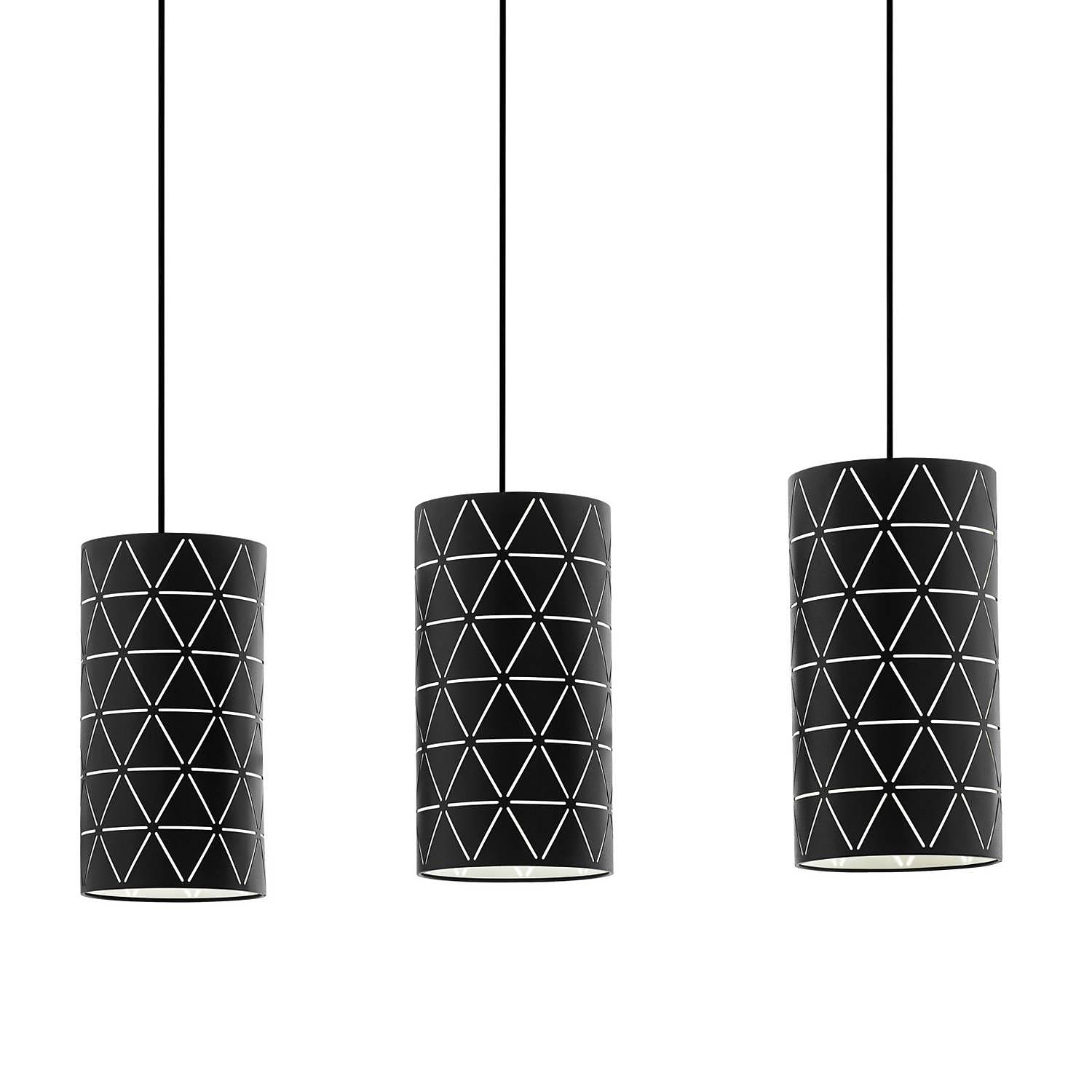 Ramon II Pendant Lamp Polystyrene Steel 3-light 0