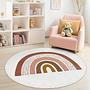 Rainbow Children's Rug Multicolored Ø150cm 0