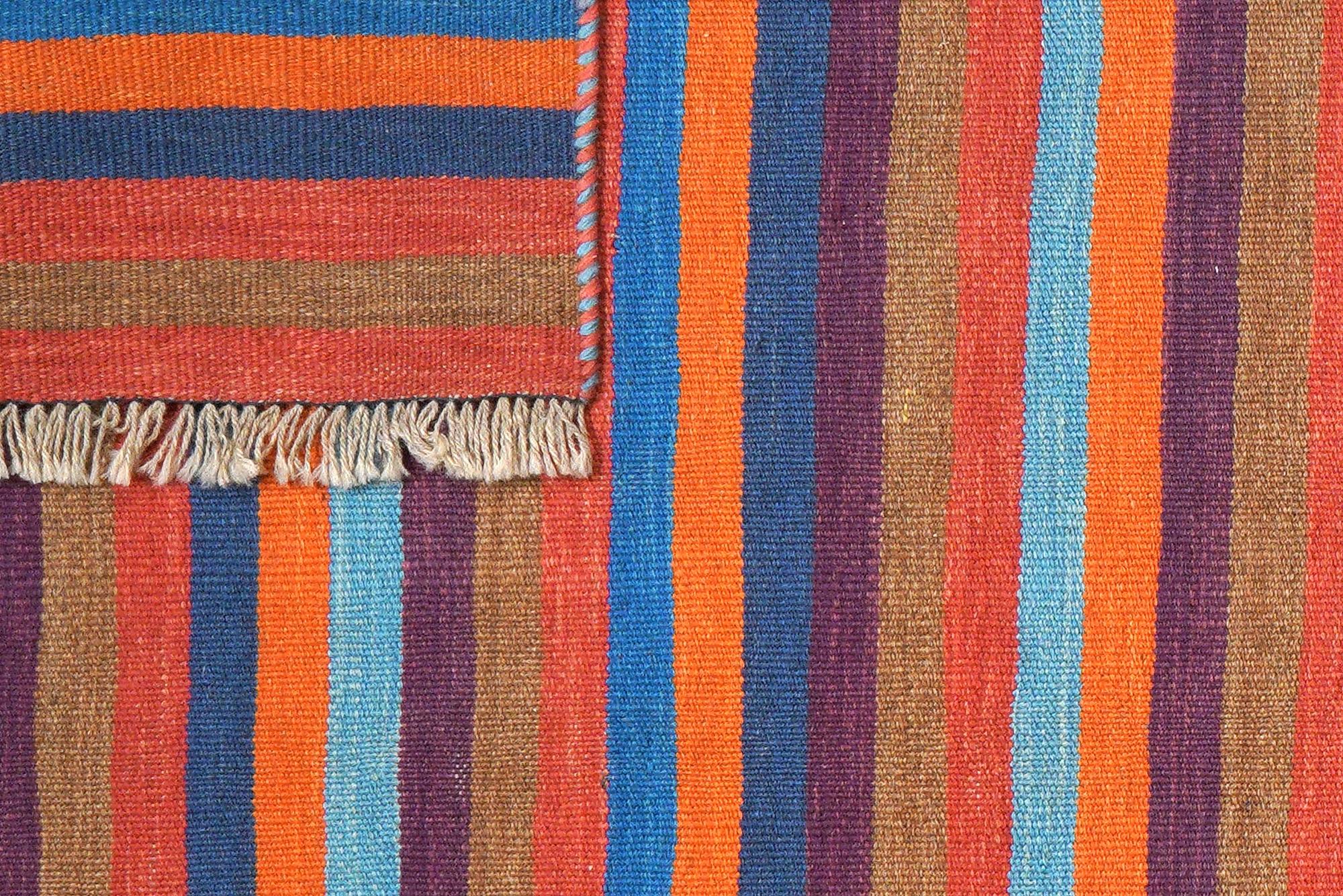 Kelim Gashgai Carpet Wool Multicolored 4