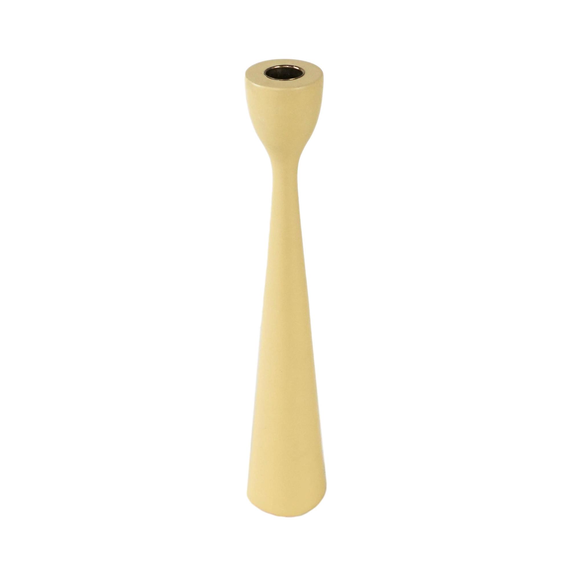 Candlestick 1970s Pastel White 0