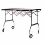 Battista Kartell Servierwagen Polyester Metall Schwarz 0