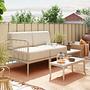 Hadley Outdoor 1-Seater Module Left Marzipan 5