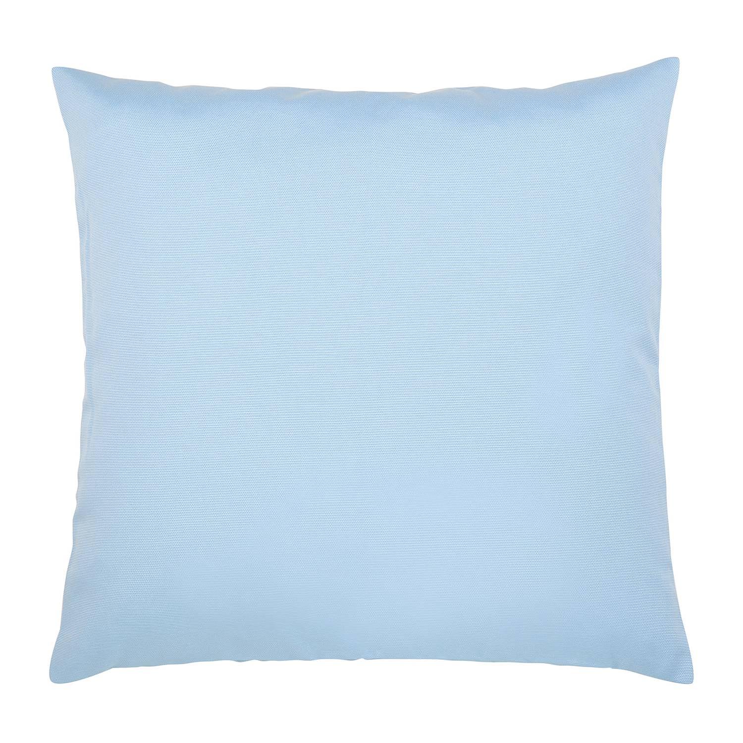 Kissen Juno Baumwollmischgewebe Hellblau 50 x 50 cm 0