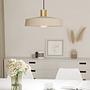 Pendant light Valdiola Beige 4