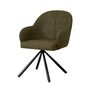 Armchair Upholstery Fabric Olive Green 0