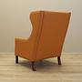 Armchair Leather Orange 1970s 4