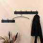 Coat rack Falcao Metal Black Width: 40 cm 2