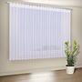 Gardine AFRA Weiß Textil 450 x 150 cm 2
