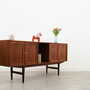 Vintage Sideboard Teakholz Braun 1970er Jahre  4