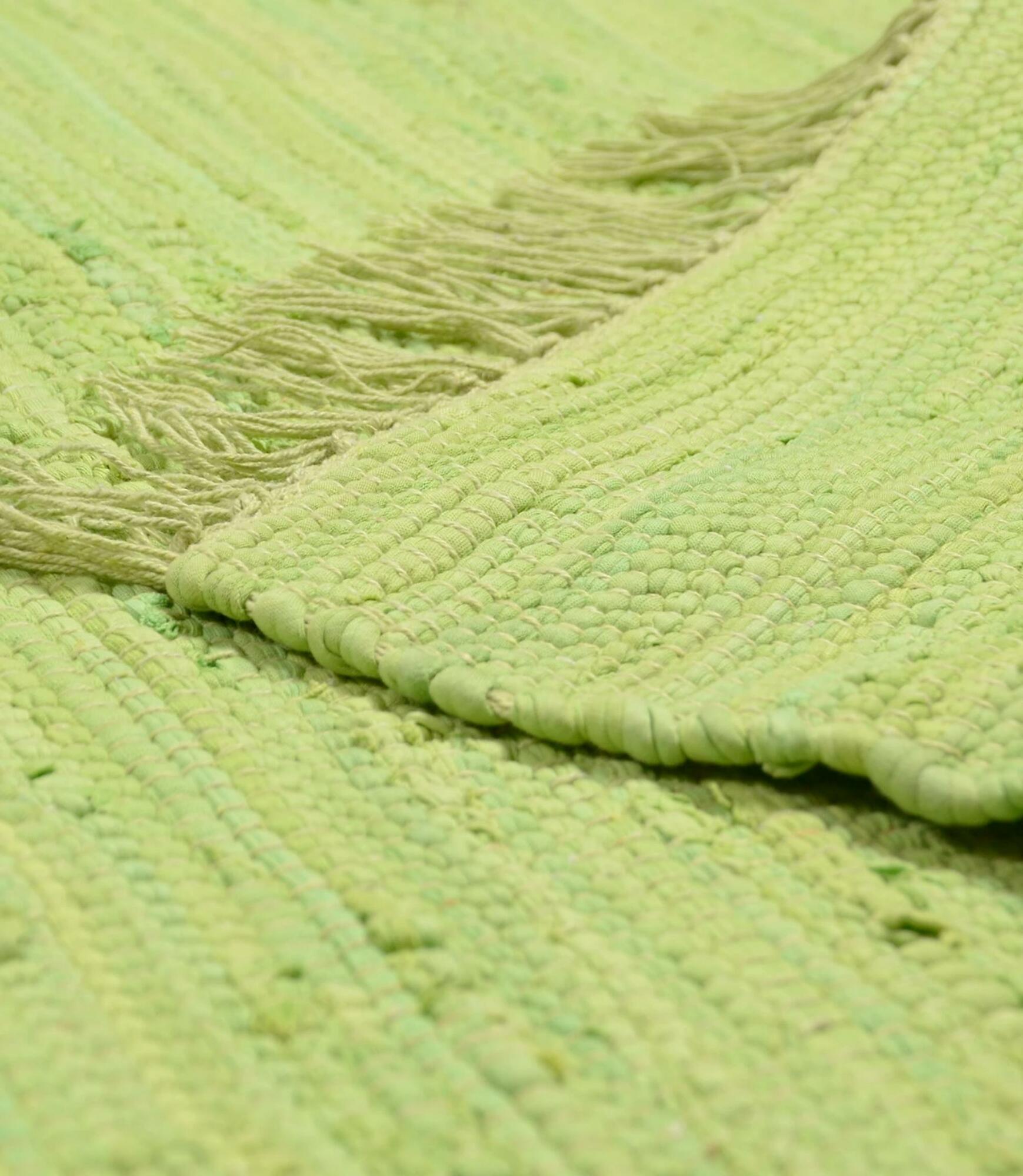 Teppich Baumwolle Grün 4