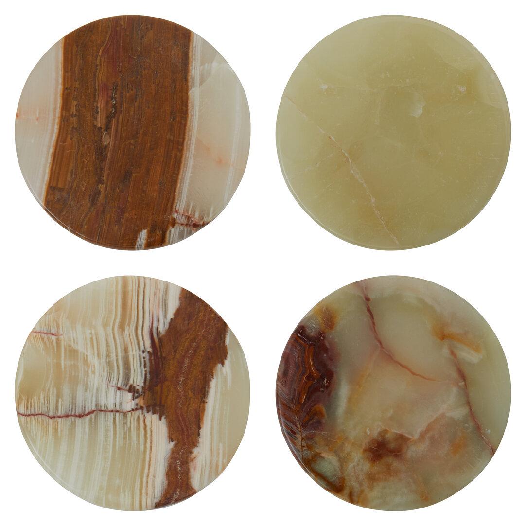 4x Oleena Untersetzer Onyx 1