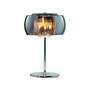 Tischlampe 3-flammig Lichtfeuer Metall Glas 0