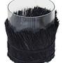 Kuta Medium-sized Candle Holder Black 1