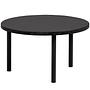Couchtisch Kontha Pinie Schwarz Durchmesser: 60 cm 0