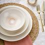 Dinner service 24-piece Porcelain Cream 0