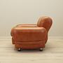 Sessel Leder Braun 1970er Jahre 3
