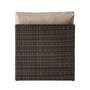 Loungesessel Polyrattan Braun 3