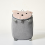 Mouse Backpack Cotton Grey 2