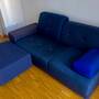 Vitra Polder 2-Sitzer Sofa Stoff Dunkelblau  2