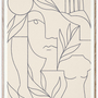 Eden Poster Beige ohne Rahmen 0