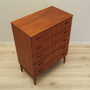Chest of drawers Teak Brown 1970s 5