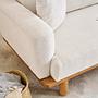 Rens Sofa 4-Sitzer Creme 4