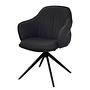 AOBAO Swivel Armchair Black 0