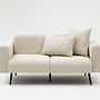 Side Sofa 2-Seater Cream 1