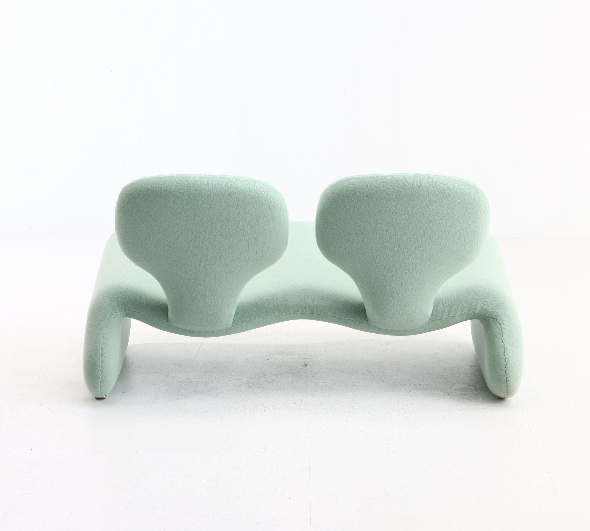 Djinn 2-seater bench by Olivier Mourgue for Airborne, 1969 4