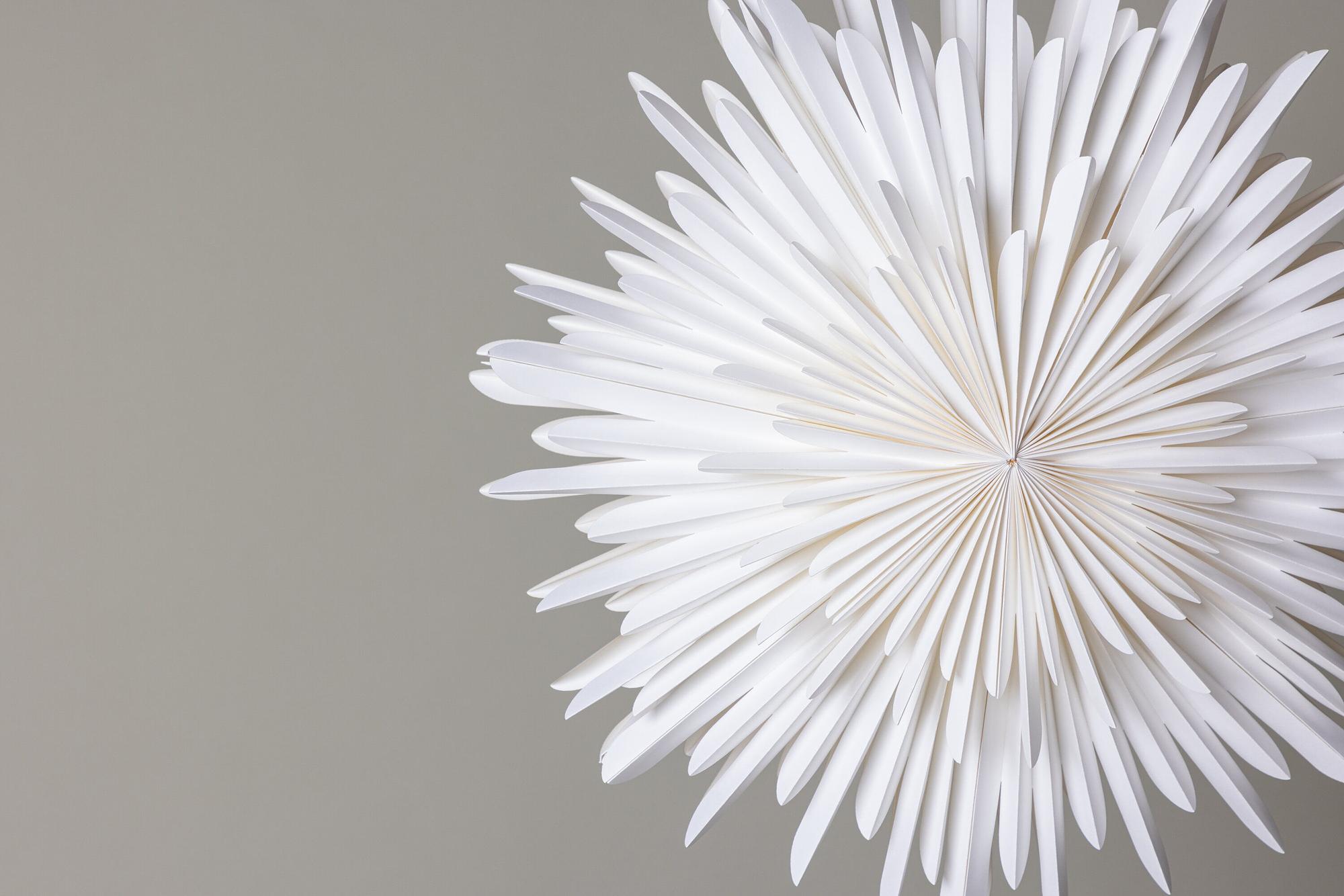 Sälen Pendelleuchte Papier Weiß Ø60cm 5