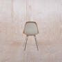 Eames Plastic side Chair DSX Vollpolster Braun 3