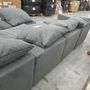 Flayr Sofa Webstoff Schiefergrau 4